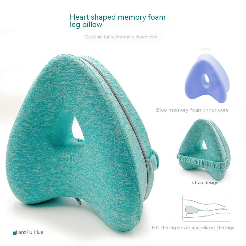Heart-shaped Memory Foam Leg Pillow Contour Legacy Leg Pillow