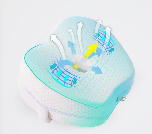 New clip leg knee pillow air layer breathable fabric memory leg pillow