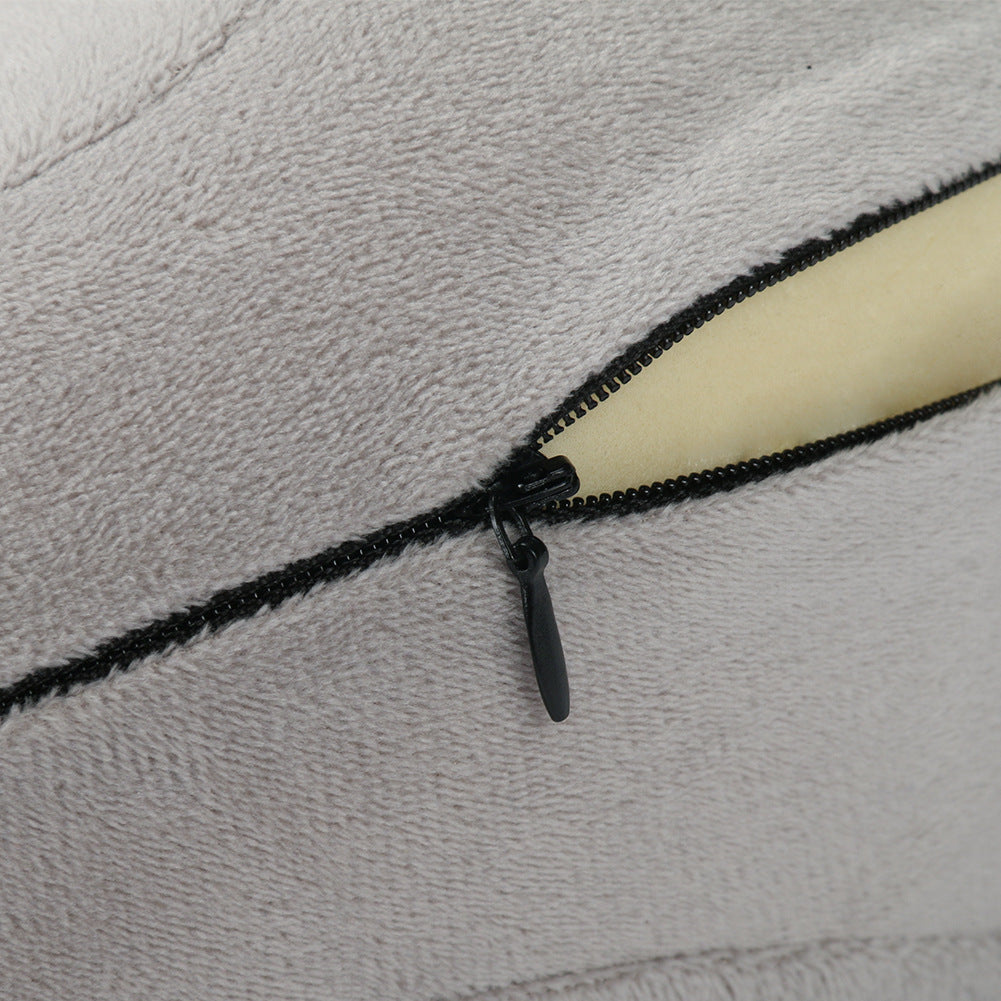 Memory cotton slow rebound clip leg pillow