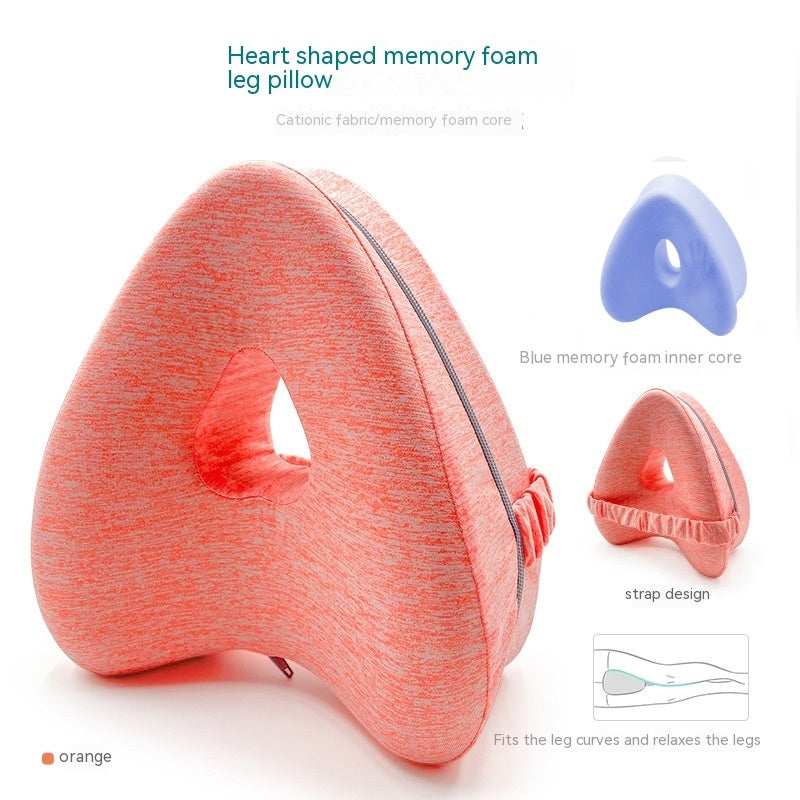 Heart-shaped Memory Foam Leg Pillow Contour Legacy Leg Pillow