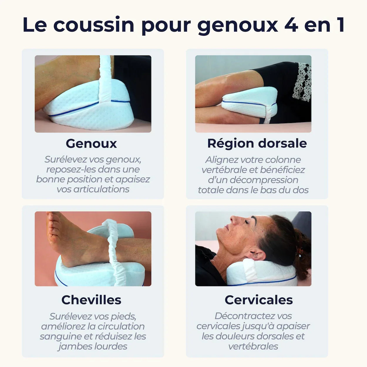 Coussin Orthopédique Cellsius - Le Secret d'une sciatique disparue