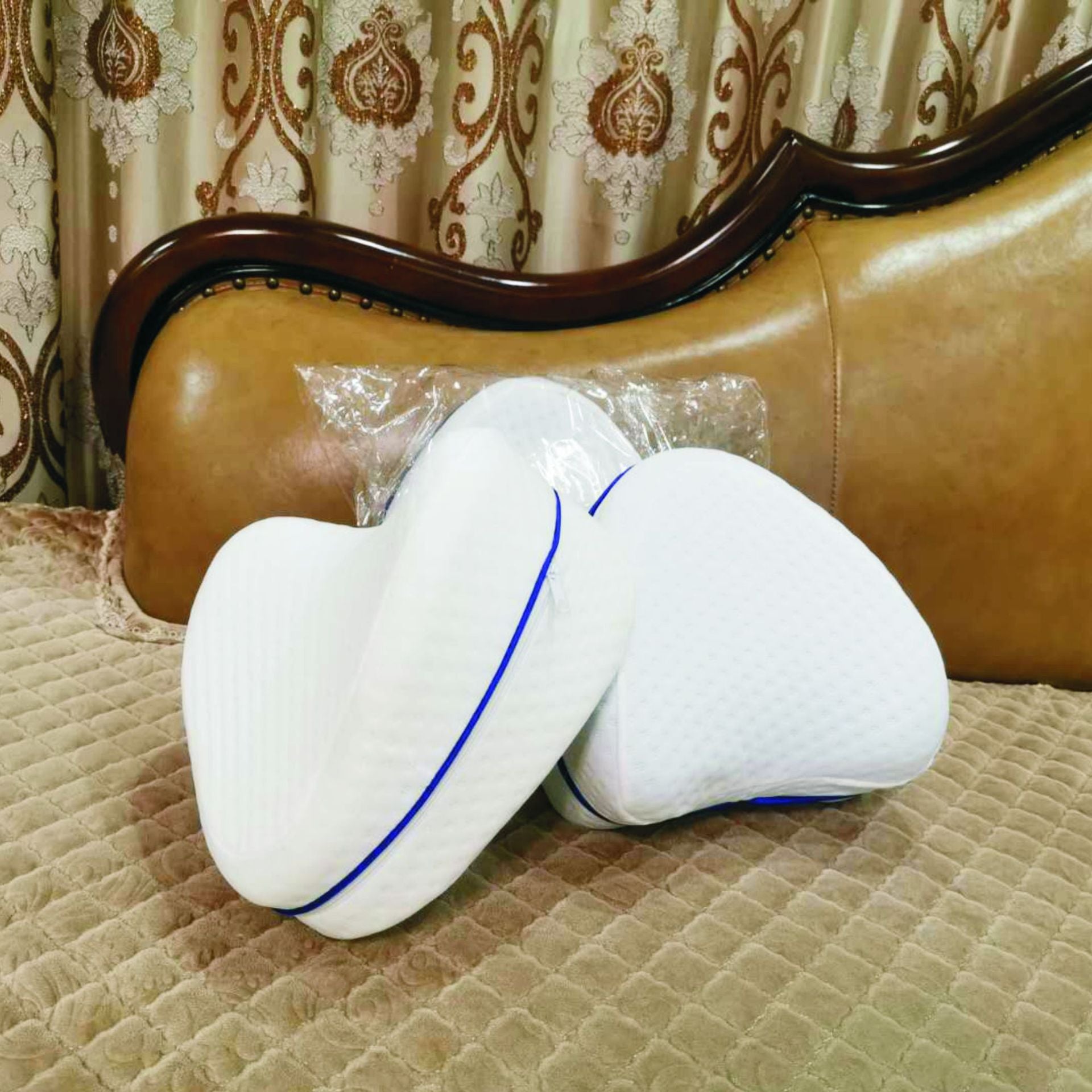 Memory Foam Multifunctional Heart-protecting Leg Pillow