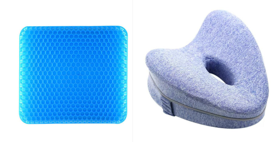 Heart-shaped Memory Foam Leg Pillow Contour Legacy Leg Pillow